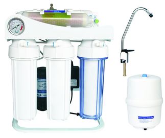 Ev Otomatik Yıkama 50-100gpd Reverse Osmosis Su Arıtma Sistemi