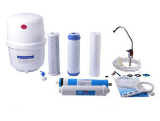 Kutu Şekli Ev Kullanımı İçin Reverse Osmosis Su Filtresi Sistemi Çiçek Deseni